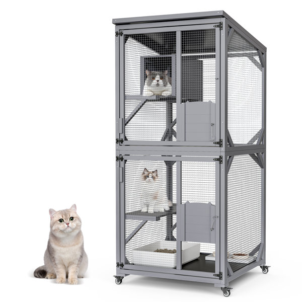 Catio clearance litter box